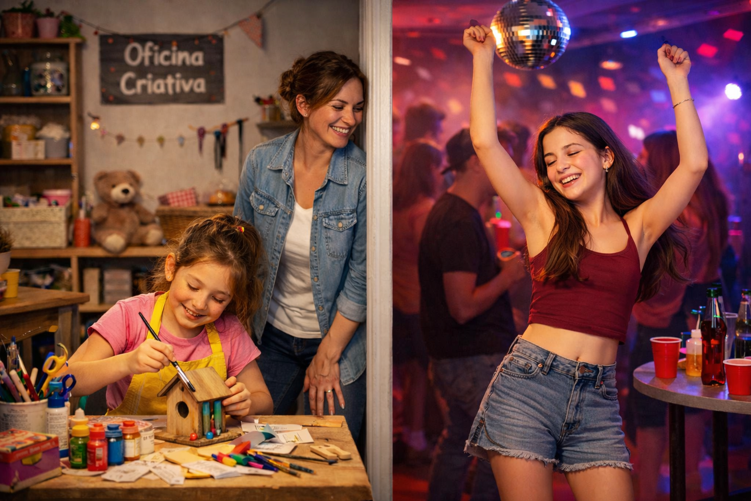 Leia mais sobre o artigo Filhos em fases diferentes: Os desafios e as delícias de celebrar a individualidade de cada um dentro da mesma casa.
