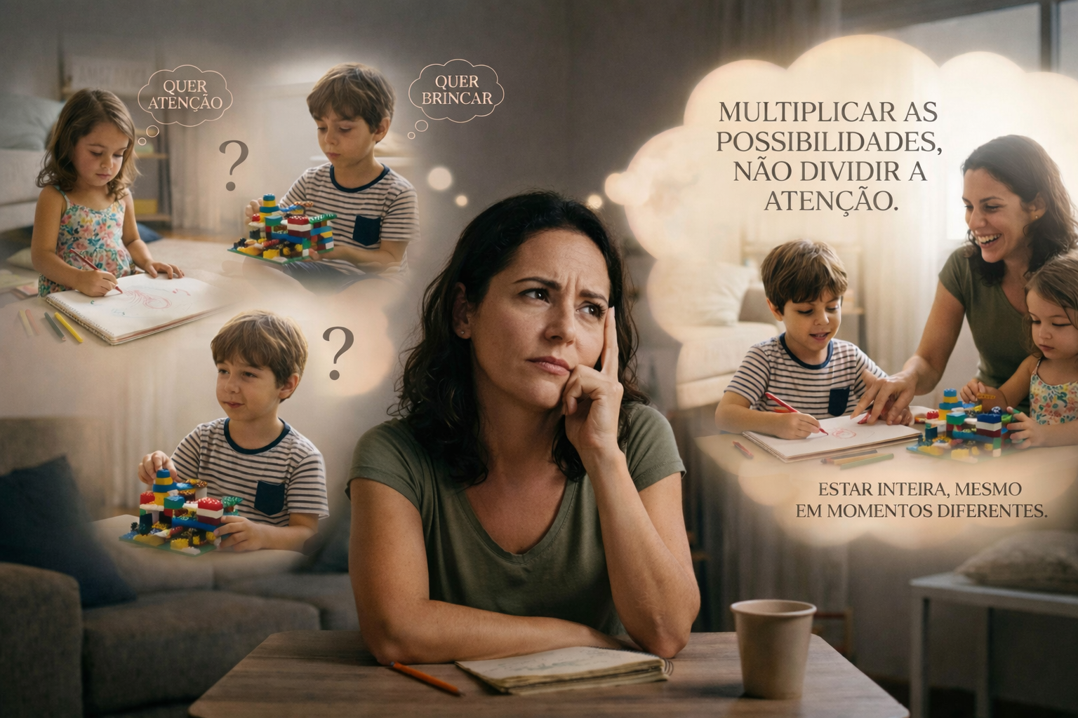 Leia mais sobre o artigo Maternidade sem culpa: como equilibrar filhos com personalidades e fases diferentes